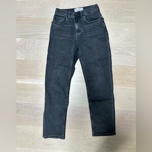 Everlane faded black jeans, excellent condition, hardly worn